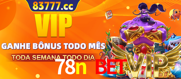 Banner promocional do 78n bet oferecendo 100% de recompensas adicionais contínuas para quem fizer o login diário (Daily sign-in), com um mascote de coelho.