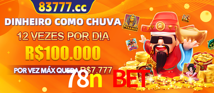 Banner do programa de recompensas Recomende para amigos do 78n bet, detalhando os bônus por convidar amigos, com prêmios que chegam a R$288.888.