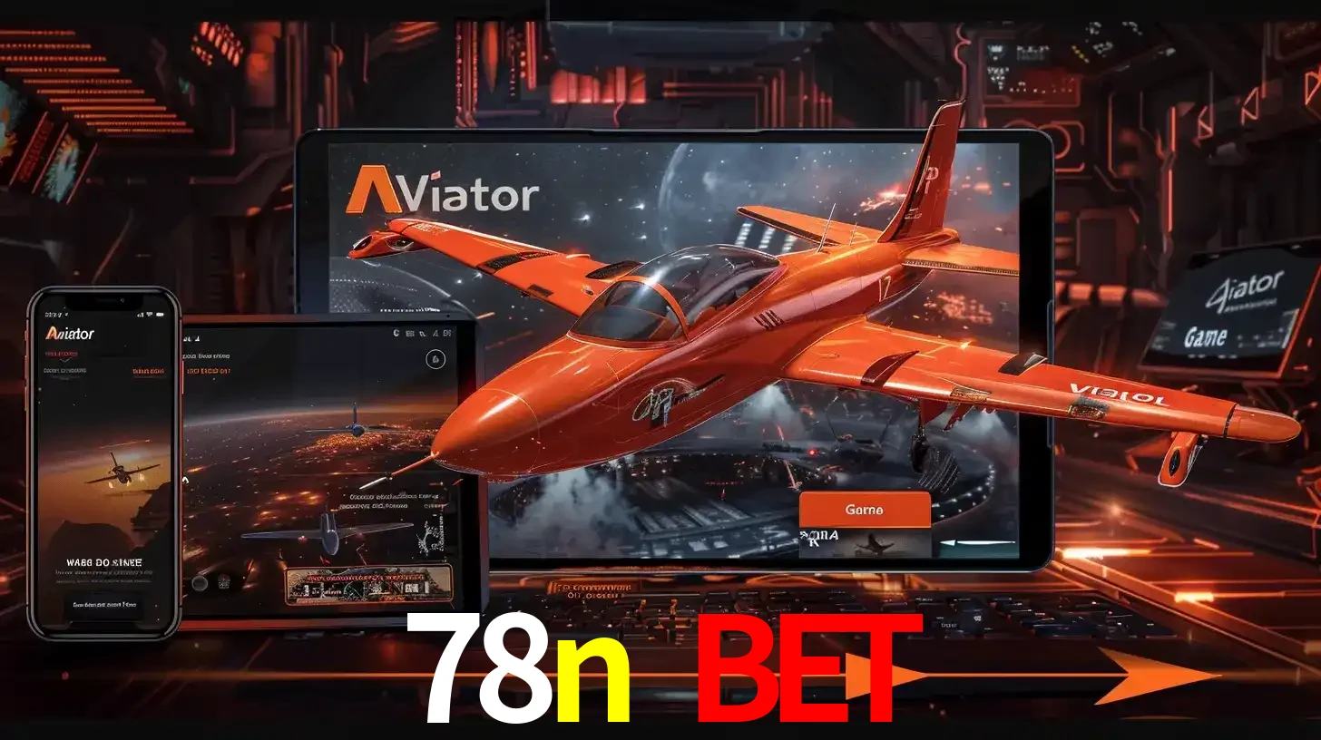 Apresentação tecnológica do jogo Aviator com um avião saindo da tela de um tablet, demonstrando a experiência imersiva em múltiplos dispositivos no 78n bet.